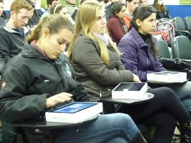 Treinamento de uso de Tablets