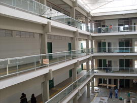 Visita da DGI às obras do Campus Chapecó