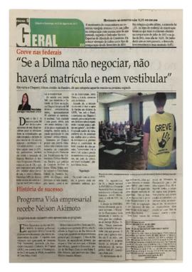 Técnicos administrativos mantêm greve