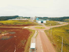 Vista aérea do Campus Laranjeiras do Sul