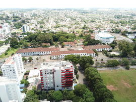 Vista aérea do Campus Passo Fundo