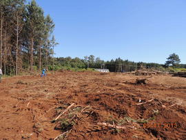 Terraplenagem, drenagem pluvial e pavimentação das vias internas – Campus Chapecó