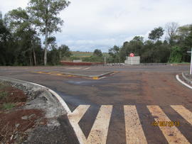 Construção das vias de acesso ao Campus Chapecó