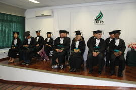 Formatura dos cursos de Ciências Sociais, Geografia e História