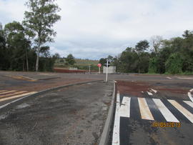 Construção das vias de acesso ao Campus Chapecó