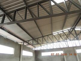 Construção do pavilhão de Patrimônio – Almoxarifado – Laranjeiras do Sul