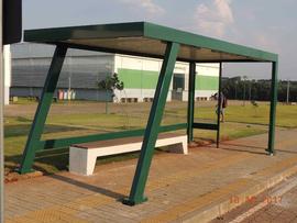 Instalação de abrigos em pontos de ônibus  – Campus Cerro Largo