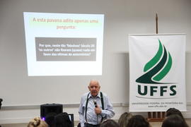 Palestra  com o professor Attico Chassot - Ensino de Ciências