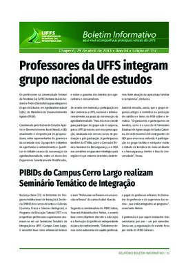 Boletim informativo 152