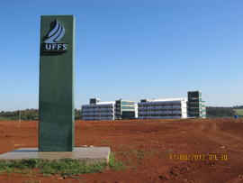 Construção Blocos A e B – Campus Chapecó