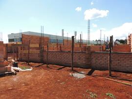 Construção do pavilhão de Patrimônio – Almoxarifado – Laranjeiras do Sul