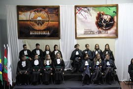 Formatura dos cursos de Agronomia e Engenharia Ambiental e Sanitária
