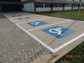 Sinalização do Campus Chapecó
