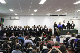 Formatura dos cursos de Filosofia, Letras e Pedagogia