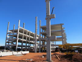 Construção Blocos A e B – Campus Chapecó