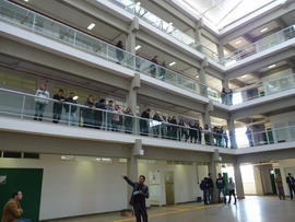 Recepção dos estudantes