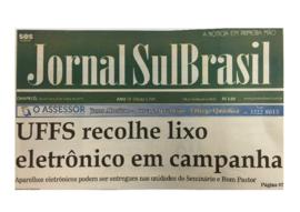 UFFS recolhe lixo eletrônico em campanha