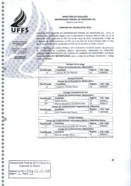 Portaria 295-GR-2010