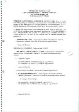 Portaria 053-GR-2009