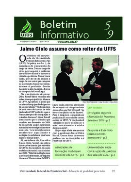 Boletim Informativo 59