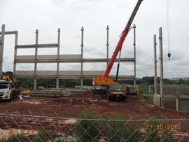 Construção do Bloco C do Campus Chapecó