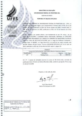 Portaria 286-GR-2010