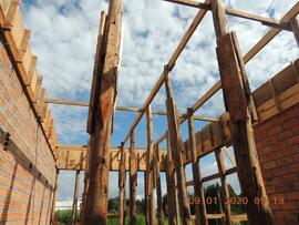 Construção do pavilhão de Patrimônio – Almoxarifado – Laranjeiras do Sul