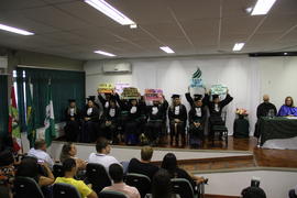 Formatura dos cursos de Ciências Sociais, Geografia e História