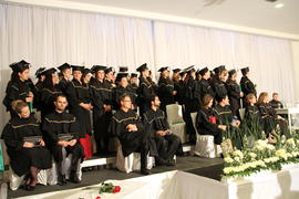 Formatura dos cursos de Administração, História, Letras e Pedagogia