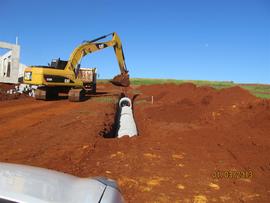 Terraplenagem, drenagem pluvial e sub-base vias internas – Campus Cerro Largo