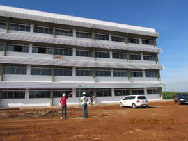 Construção Bloco A – Campus Erechim