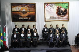 Formatura dos cursos de Agronomia e Engenharia Ambiental e Sanitária
