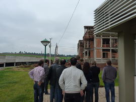 Visita de vereadores às obras do Campus Chapecó