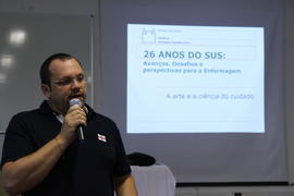 Primeiro dia de aula do Curso de Enfermagem