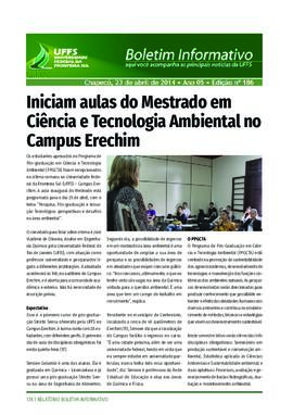 Boletim Informativo 186