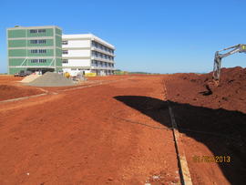 Construção Bloco A – Campus Laranjeiras do Sul