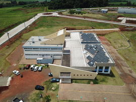 Vista aérea do Campus Realeza