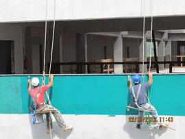 Construção Blocos A e B – Campus Chapecó