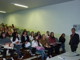 Recepção aos calouros do Campus Chapecó