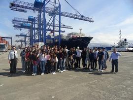 Viagem do curso de Administração ao Porto de Paranaguá
