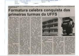 Formatura celebra conquista das primeiras turmas da UFFS