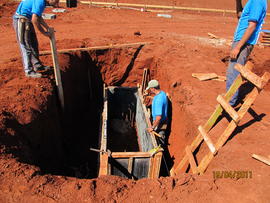 Construção Blocos A e B – Campus Chapecó