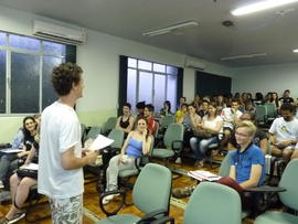 Atividade com a escola Marechal Bormann - PIBID Ciências Sociais