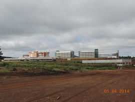 Terraplenagem, drenagem pluvial e pavimentação das vias internas – Campus Chapecó