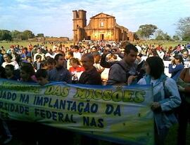 Manifestações e audiências do Movimento Pró-Universidade Pública e Popular