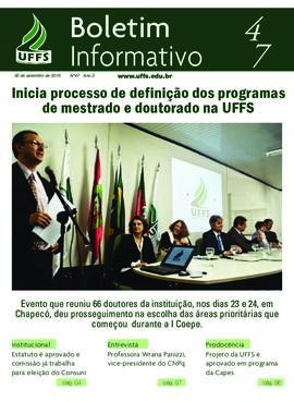 Boletim Informativo 47