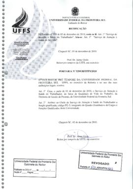 Portaria 529-GR-2010-Retificação