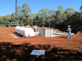 Construção Blocos A e B – Campus Chapecó