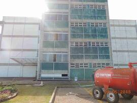 Revestimento metálico do Bloco A do Campus Erechim