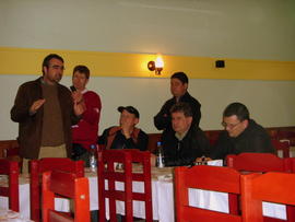 Solenidades com a equipe diretiva da UFFS